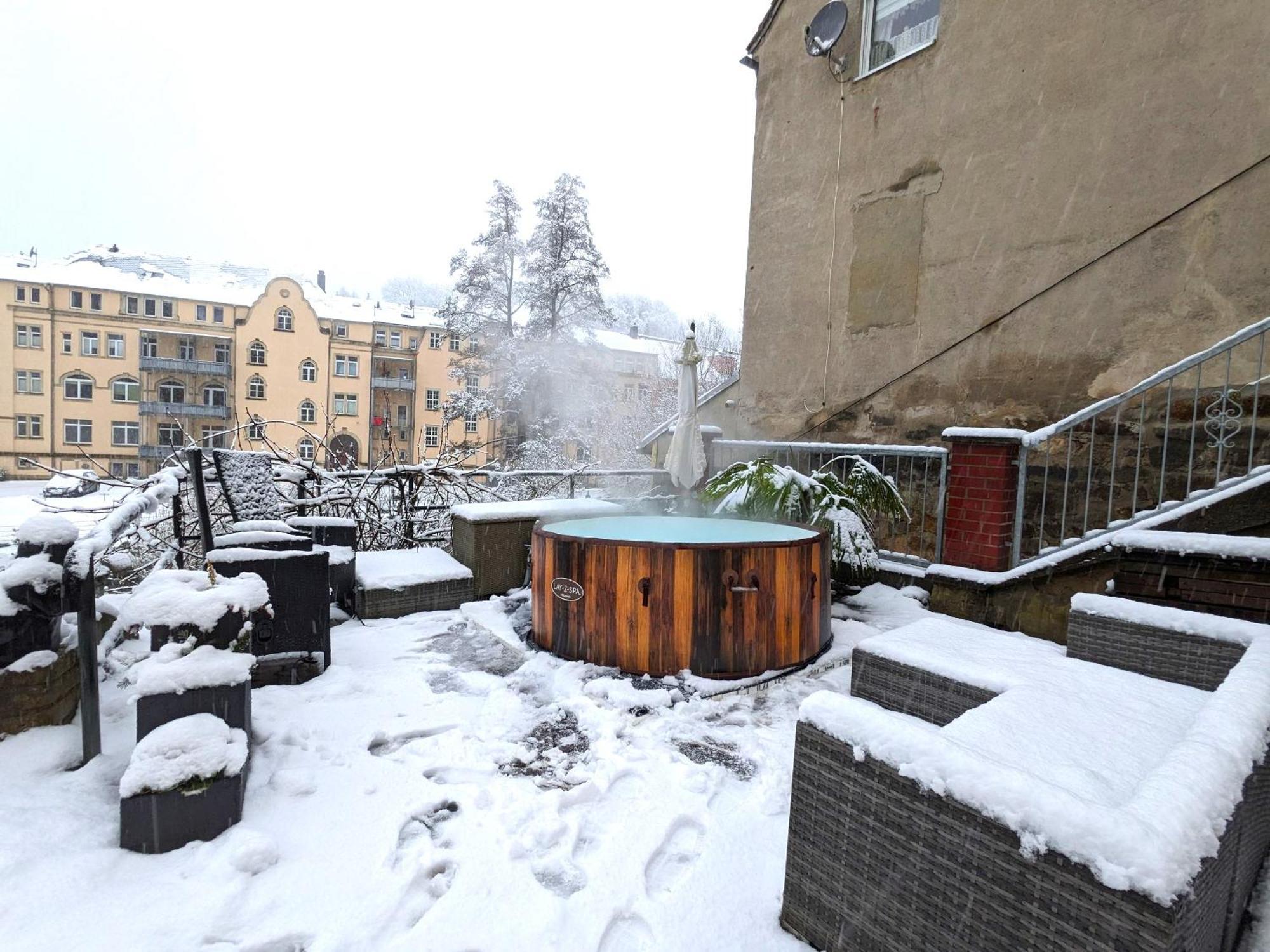 Uo3 - Urlaubsmagie- Urlaubsoase Mitten In เซบนิทซ์ ภายนอก รูปภาพ
